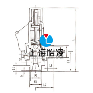 <strong><strong><strong><strong><strong><strong>DA22Y<strong>全啟式低溫安全閥</strong></strong></strong></strong></strong></strong></strong>圖紙